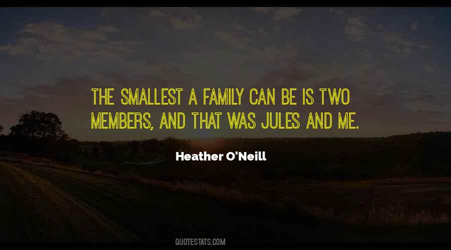 Heather O'Neill Quotes #656739