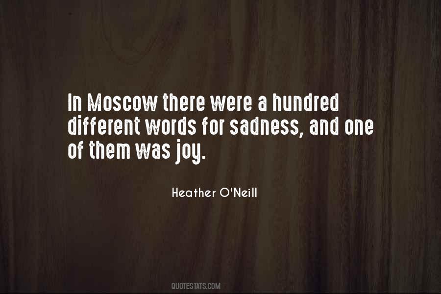 Heather O'Neill Quotes #93230