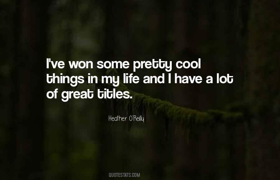 Heather O'Reilly Quotes #513019