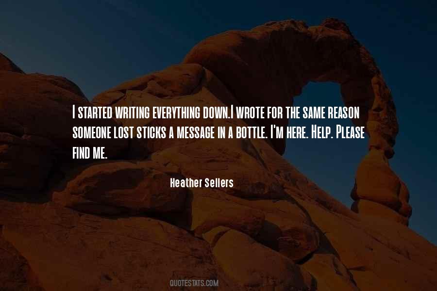 Heather Sellers Quotes #148936