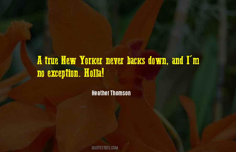 Heather Thomson Quotes #943853