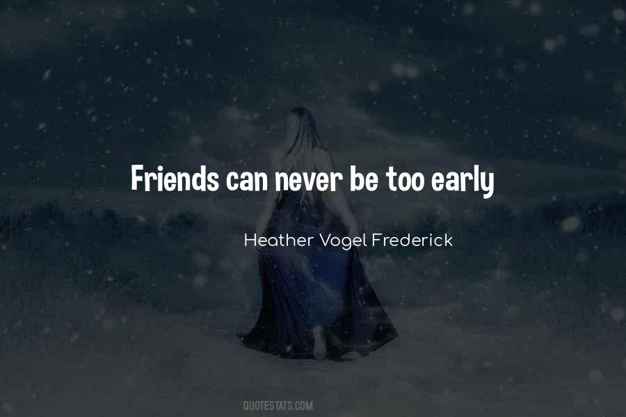 Heather Vogel Frederick Quotes #1088252