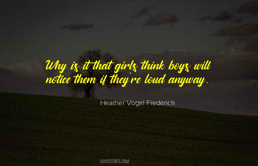 Heather Vogel Frederick Quotes #111275