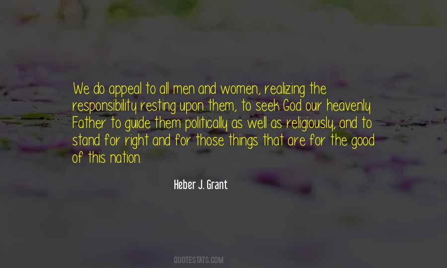 Heber J. Grant Quotes #1737577