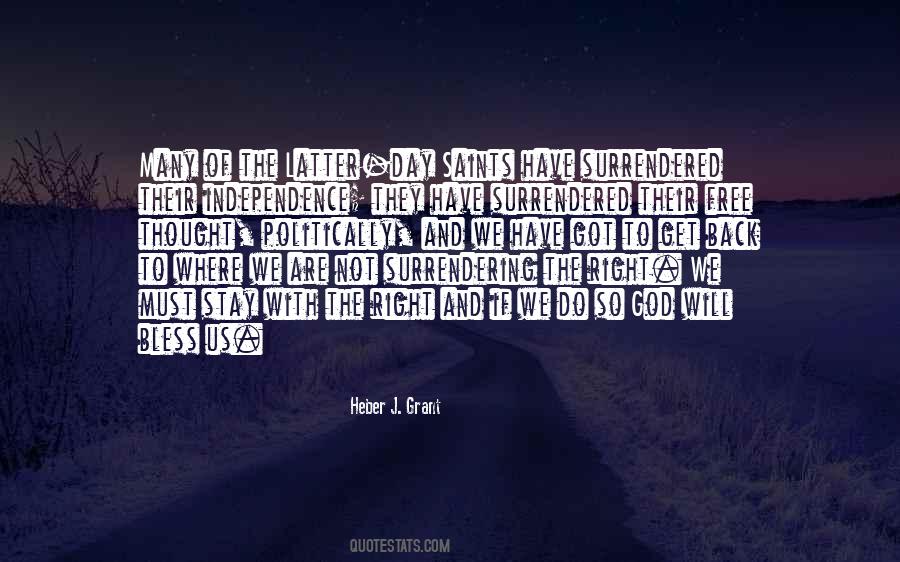 Heber J. Grant Quotes #228290