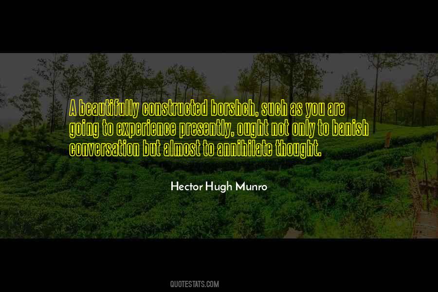 Hector Hugh Munro Quotes #1077612