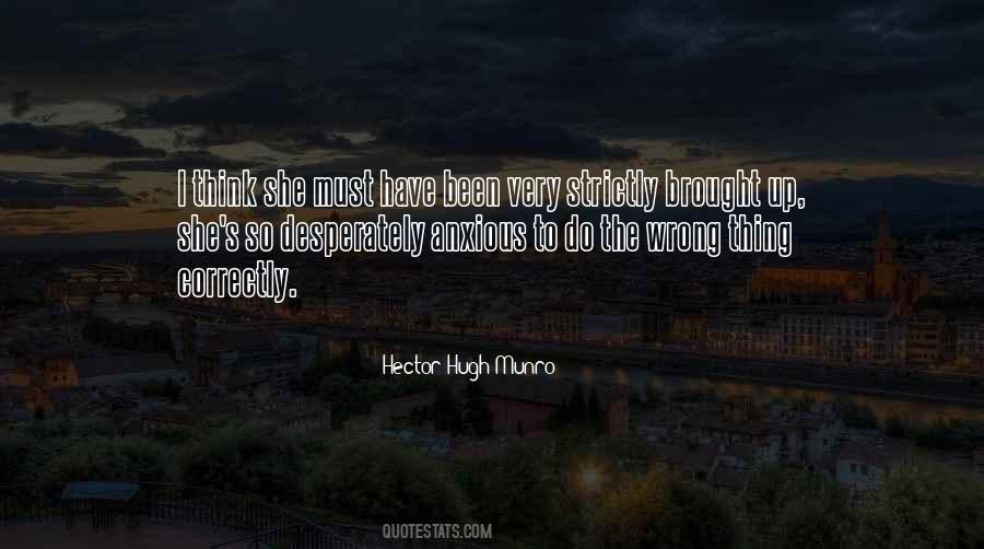 Hector Hugh Munro Quotes #14321