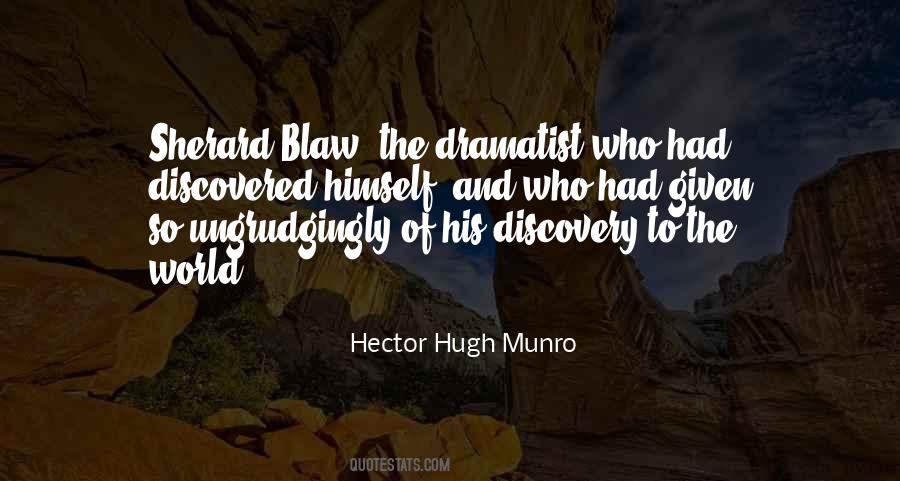 Hector Hugh Munro Quotes #342119