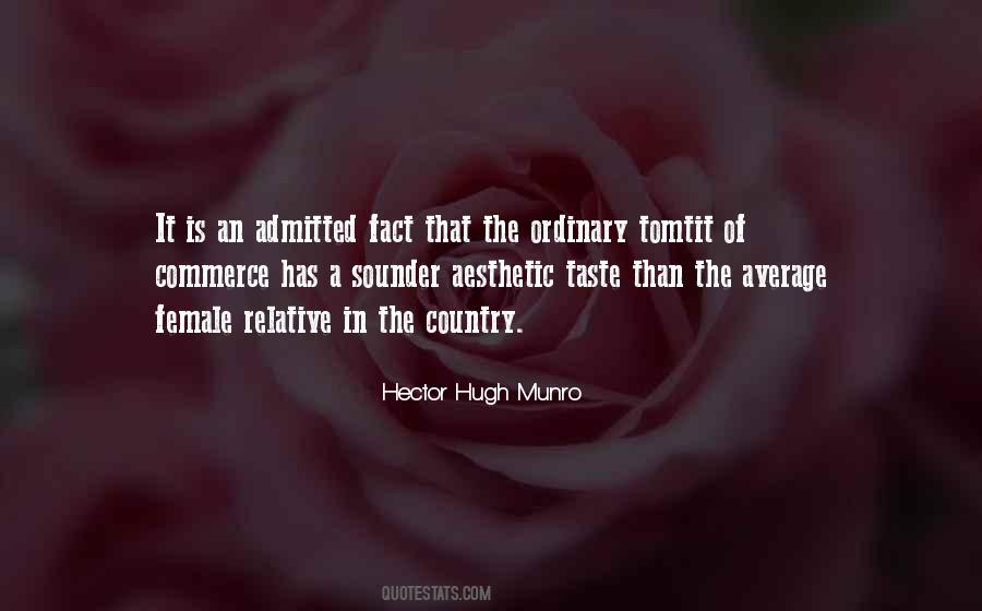 Hector Hugh Munro Quotes #749203