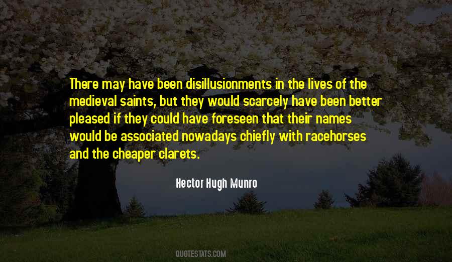 Hector Hugh Munro Quotes #794444