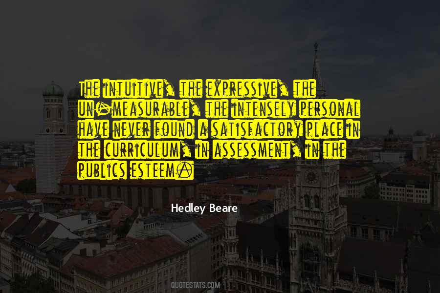 Hedley Beare Quotes #1854967