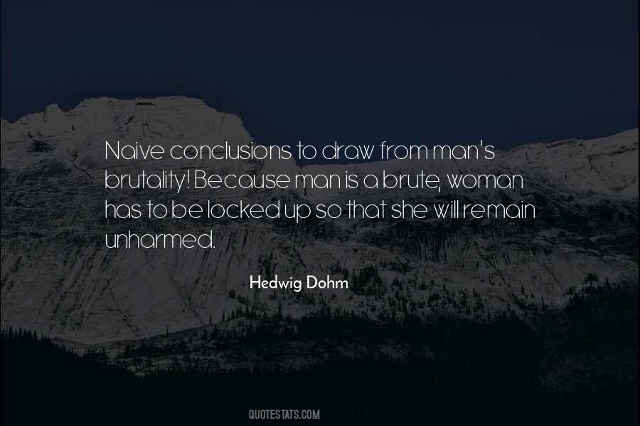 Hedwig Dohm Quotes #501436