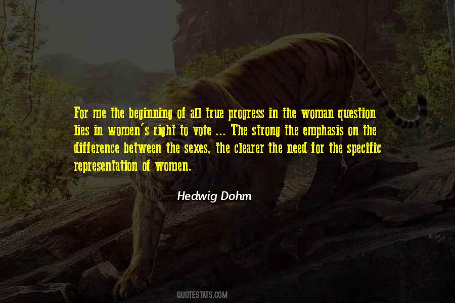 Hedwig Dohm Quotes #701401