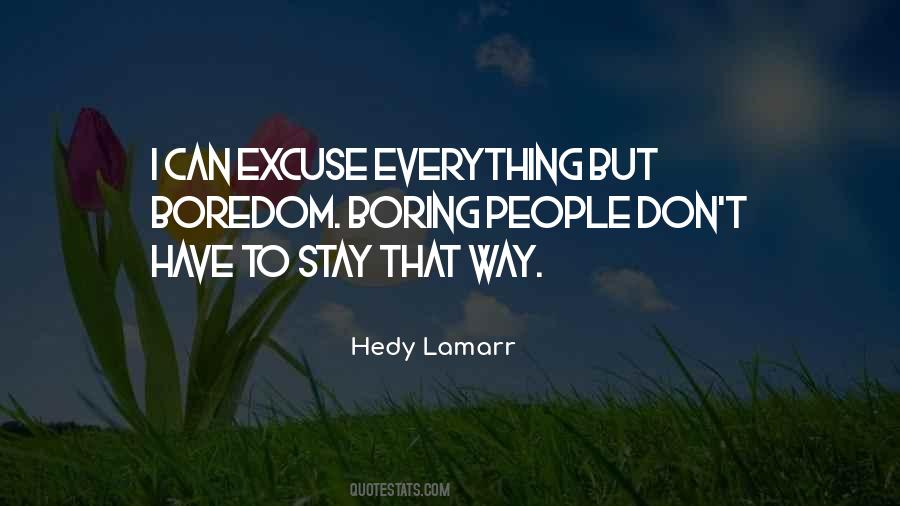 Hedy Lamarr Quotes #99051