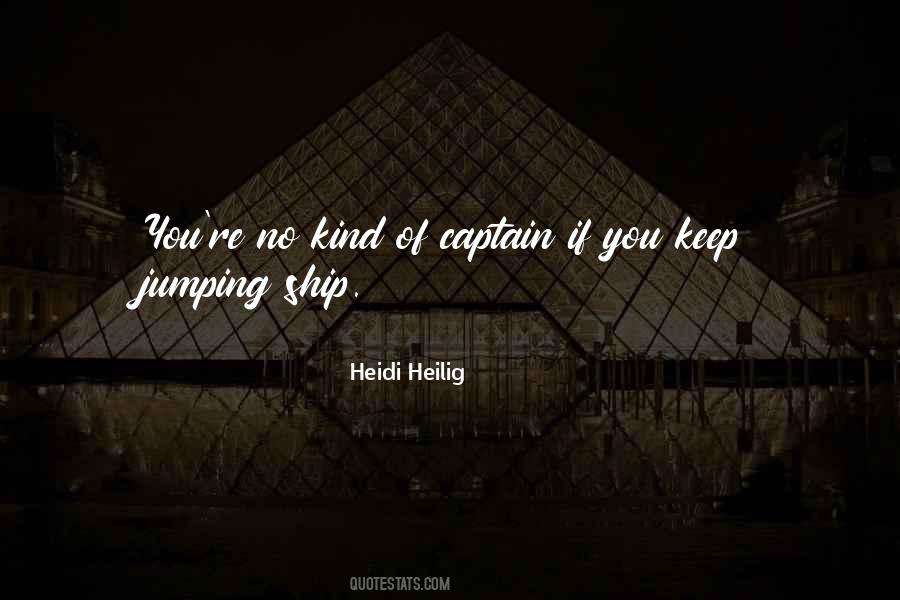 Heidi Heilig Quotes #281047