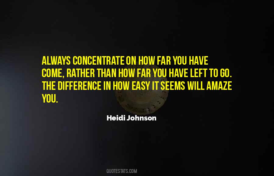 Heidi Johnson Quotes #577463