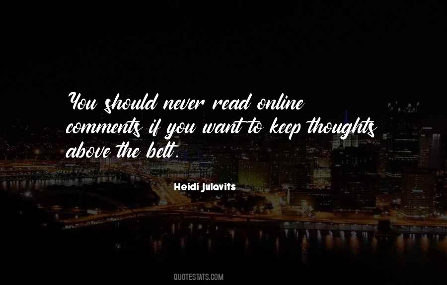Heidi Julavits Quotes #1329205