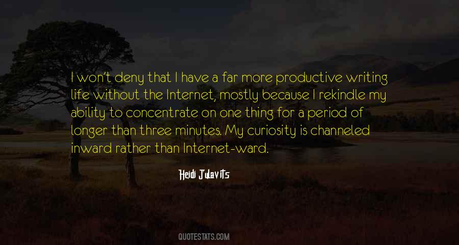 Heidi Julavits Quotes #289166