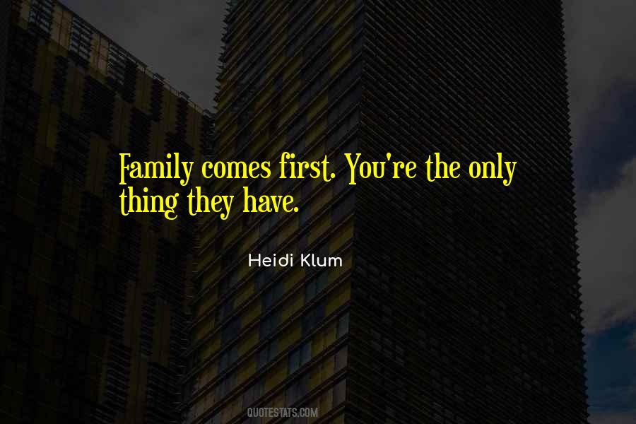 Heidi Klum Quotes #1708625