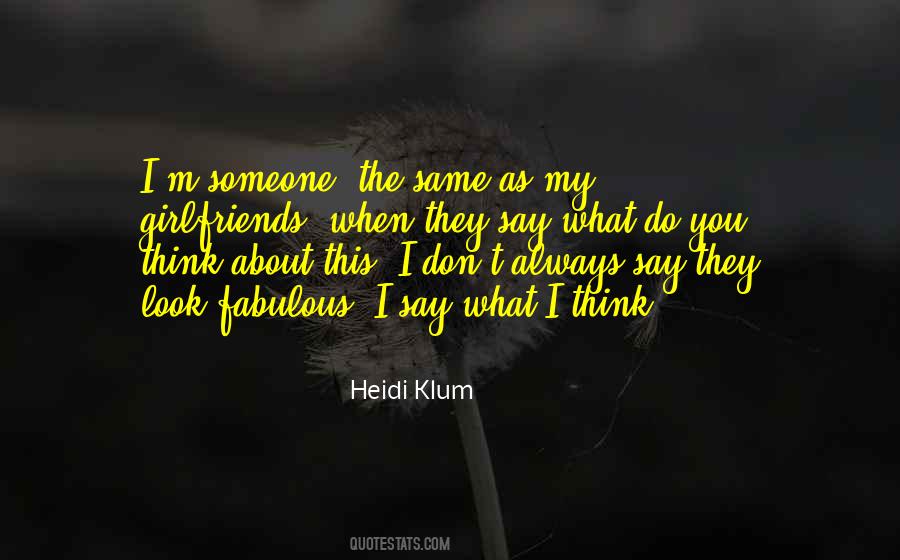 Heidi Klum Quotes #1840071