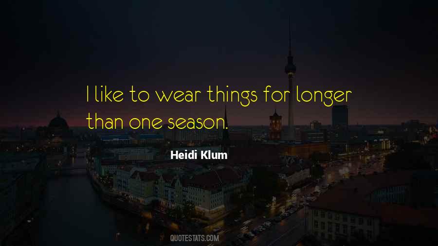 Heidi Klum Quotes #430897