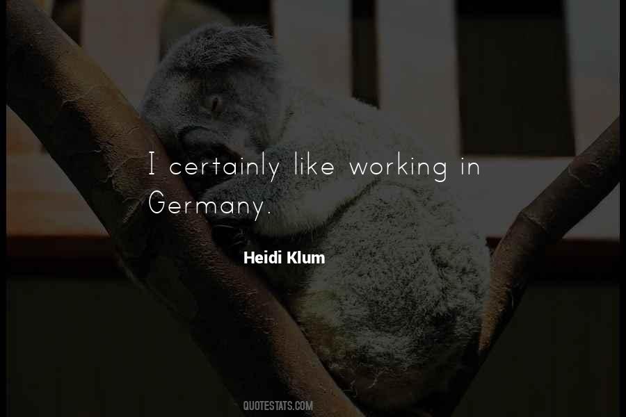Heidi Klum Quotes #622962
