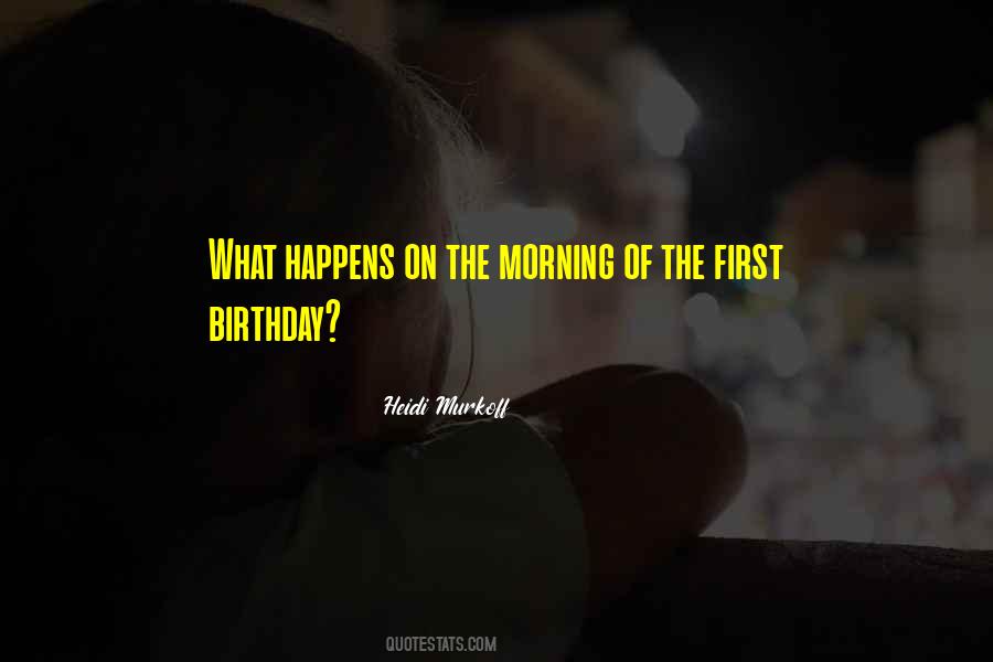 Heidi Murkoff Quotes #1082715