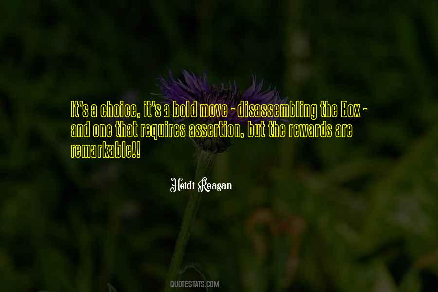 Heidi Reagan Quotes #975604