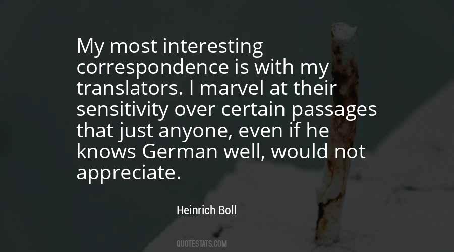 Heinrich Boll Quotes #798553