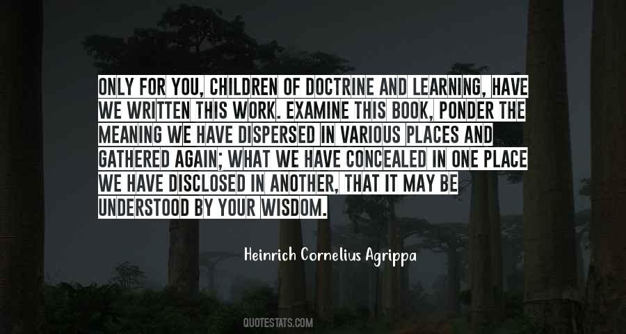 Heinrich Cornelius Agrippa Quotes #155029