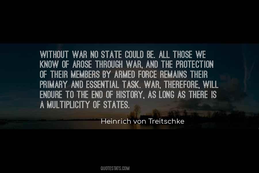 Heinrich Von Treitschke Quotes #993899