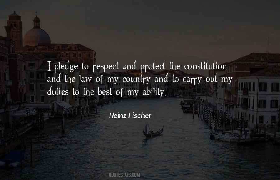 Heinz Fischer Quotes #772179