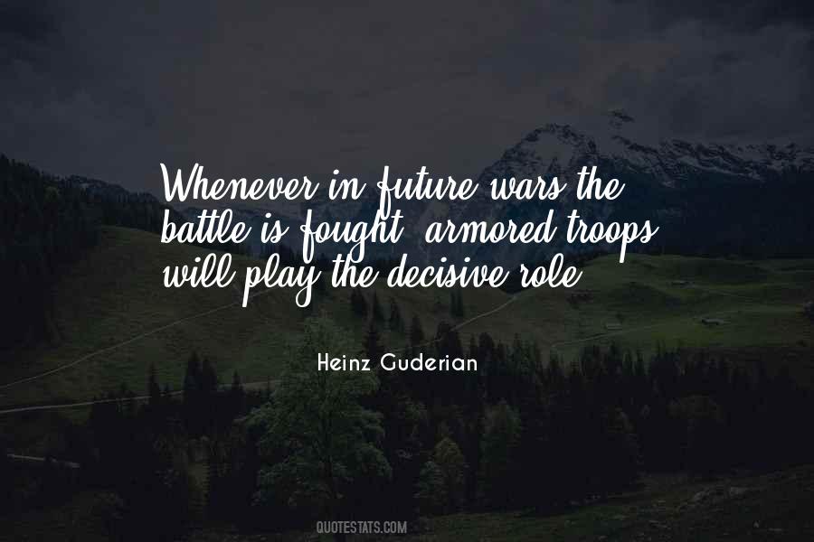Heinz Guderian Quotes #103703