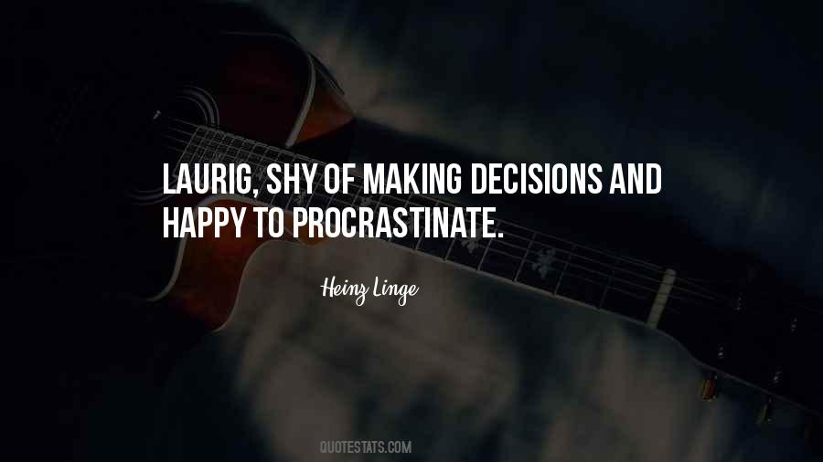 Heinz Linge Quotes #31142