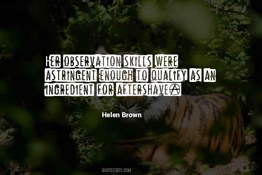 Helen Brown Quotes #1018860