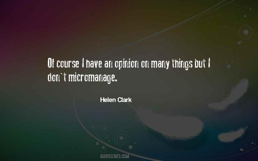 Helen Clark Quotes #1545664