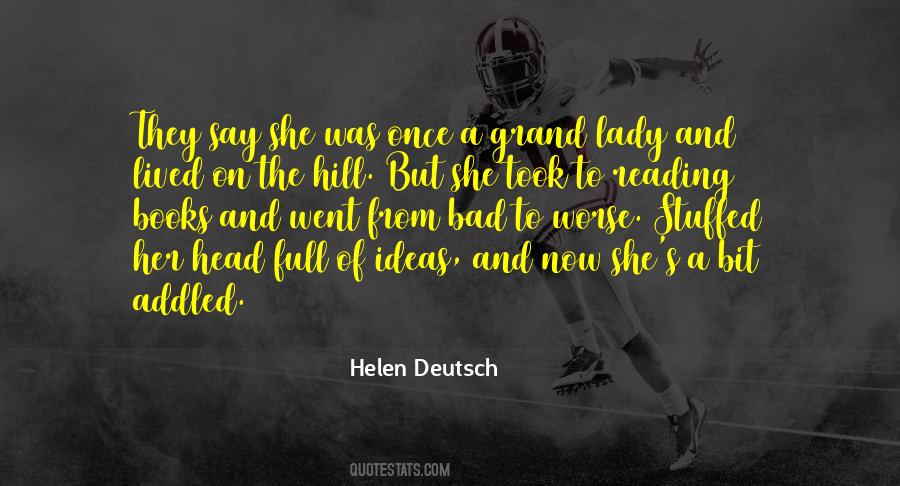 Helen Deutsch Quotes #1195107