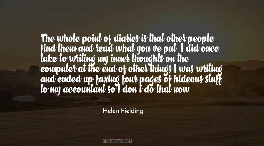 Helen Fielding Quotes #87259