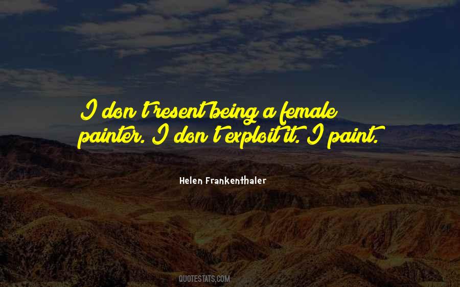 Helen Frankenthaler Quotes #1013037