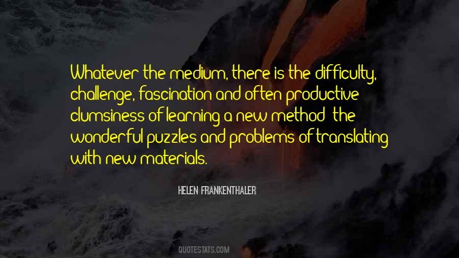 Helen Frankenthaler Quotes #1328435