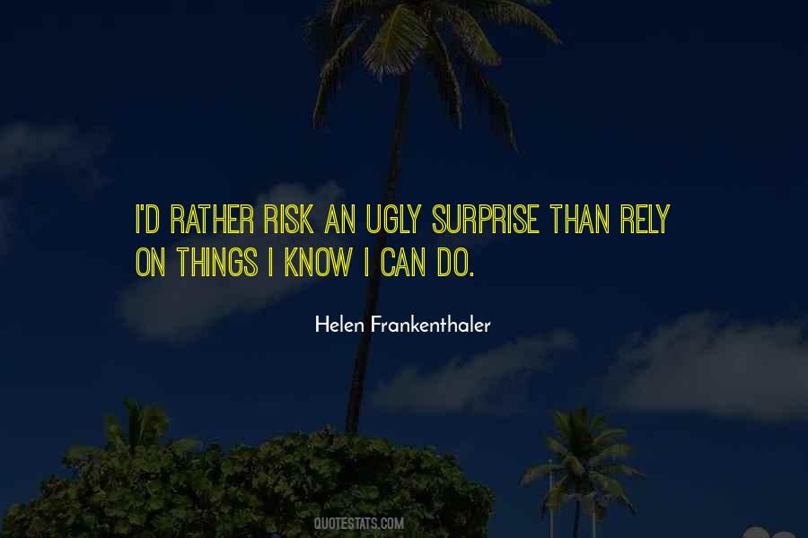 Helen Frankenthaler Quotes #745879