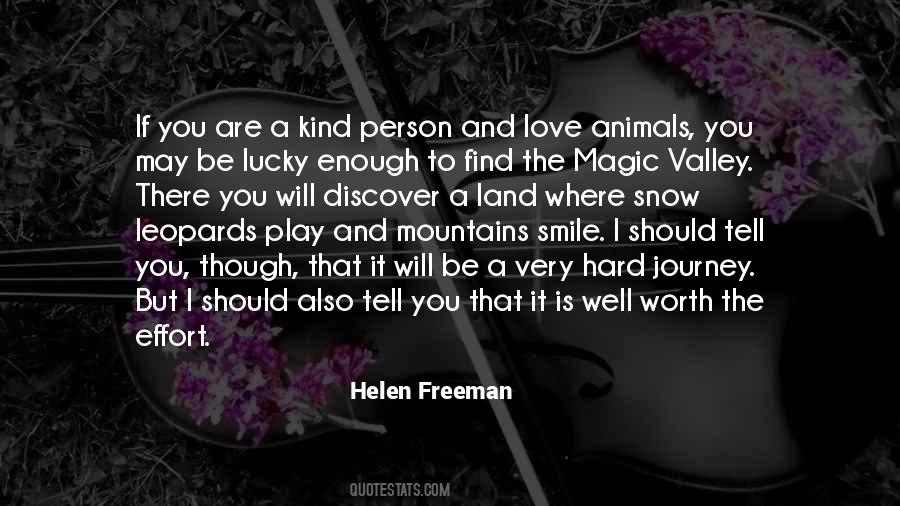 Helen Freeman Quotes #1504825