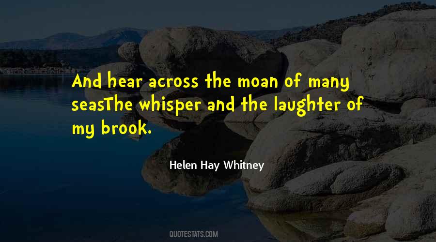 Helen Hay Whitney Quotes #1834252