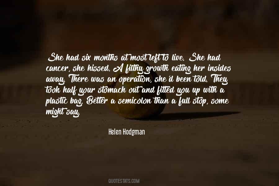 Helen Hodgman Quotes #1321378