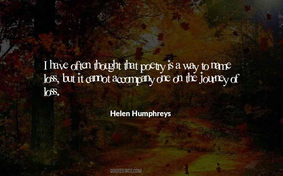 Helen Humphreys Quotes #1491791