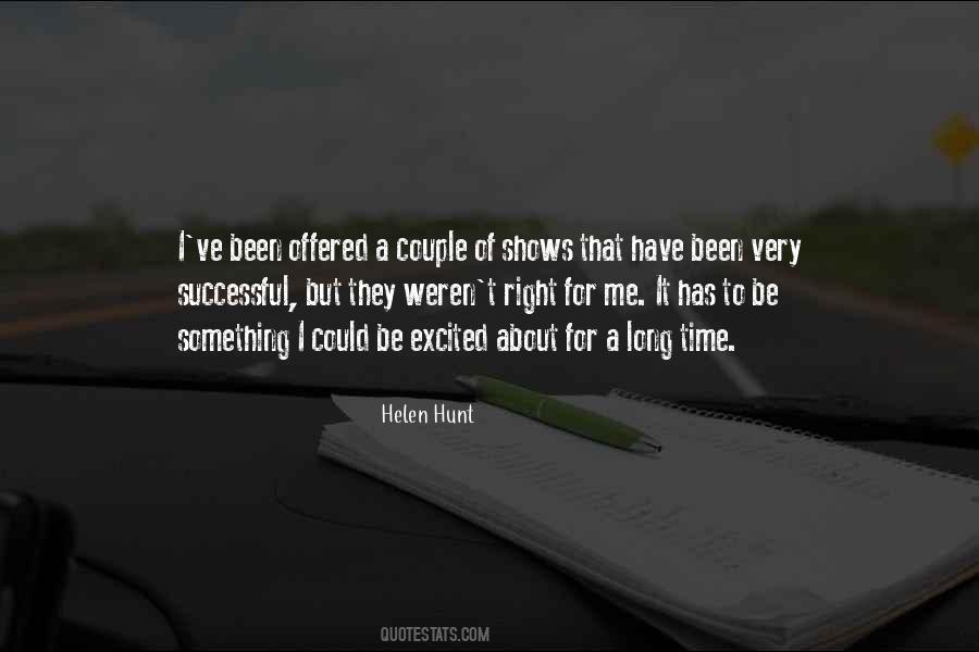 Helen Hunt Quotes #1184224