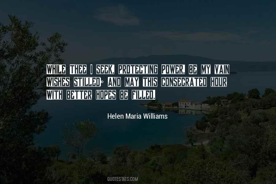 Helen Maria Williams Quotes #96146