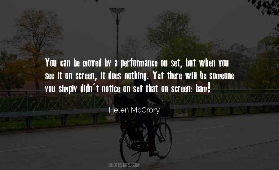 Helen McCrory Quotes #880873
