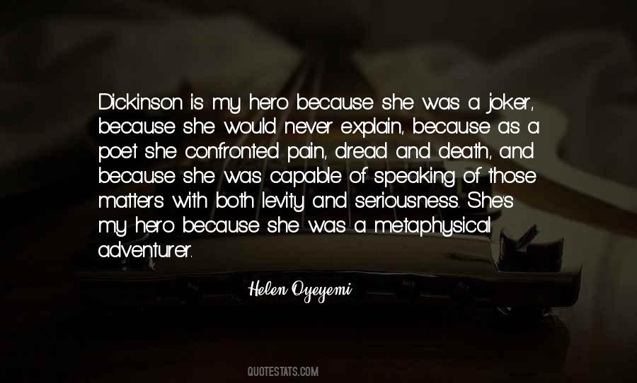 Helen Oyeyemi Quotes #334255