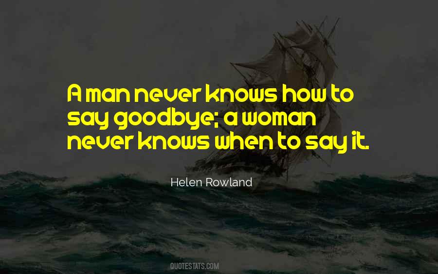 Helen Rowland Quotes #225781
